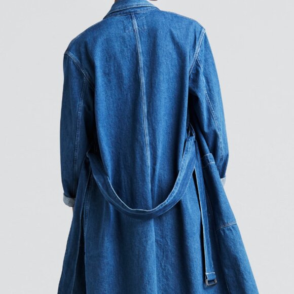 Levi's Made and Crafted "Surft" Denim Coat, size Small - Picture 2 of 11